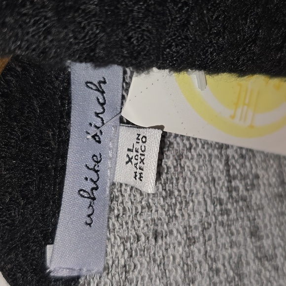 WHITE BIRCH Grey Leopard Print Cardigan Open Front Womens Size XL NWT - Picture 2 of 12